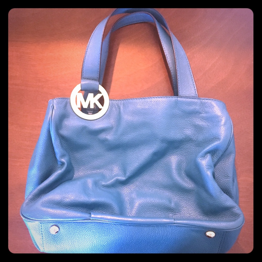 Michael Kors Teal Blue Handbag